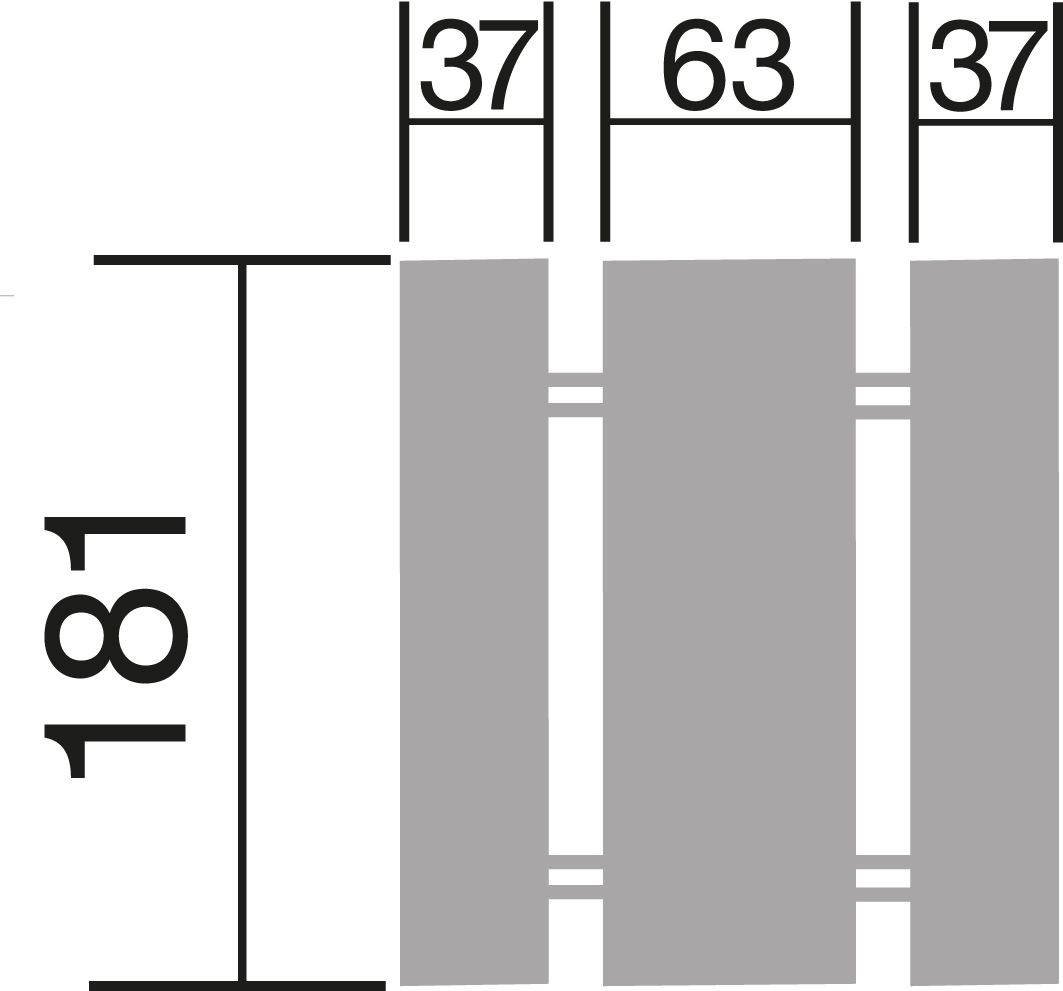 Sitzbankgarnitur feststehend