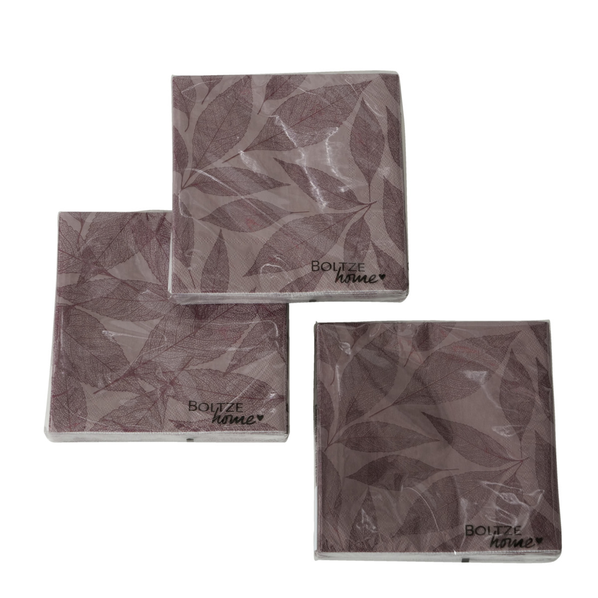 Servietten Leeva, 20-teilig 3-fach sortiert bei leitermann.de günstig kaufen Servietten Leeva, 20-teilig 3-fach sortiert