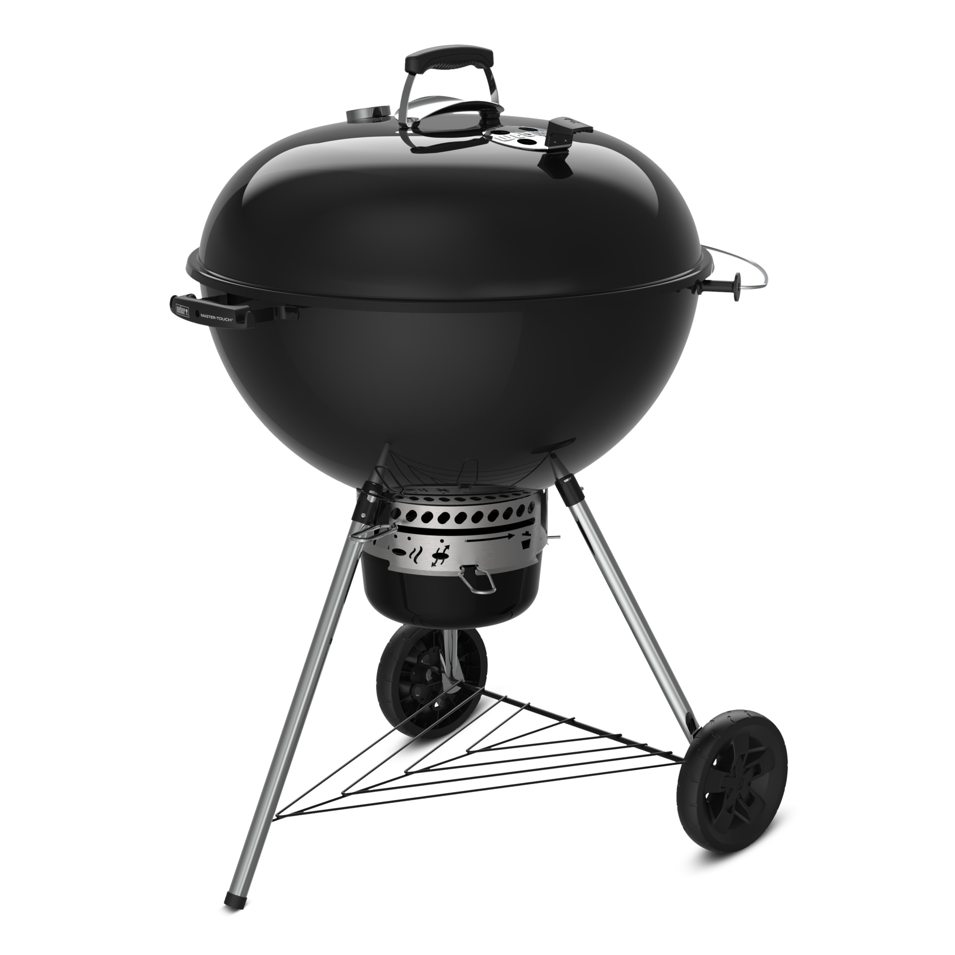 Weber Master-Touch E-6755 Holzkohlegrill, 67cm, schwarz