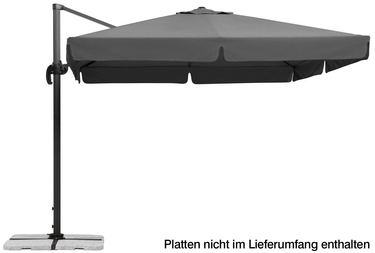 Schneider Schirme Ampelschirm Rhodos 300×300/8cm