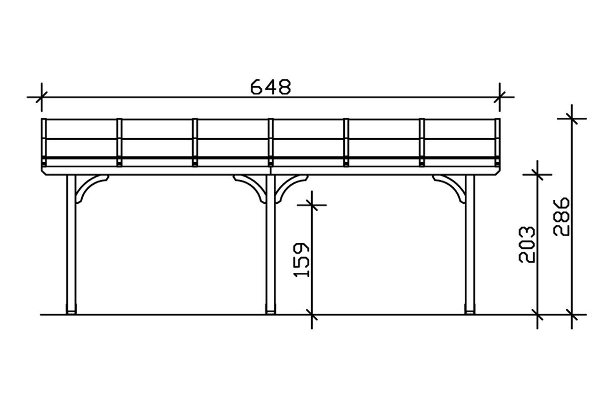 Terrassenüberdachung Venezia bei leitermann.de günstig kaufen Terrassenüberdachung Venezia