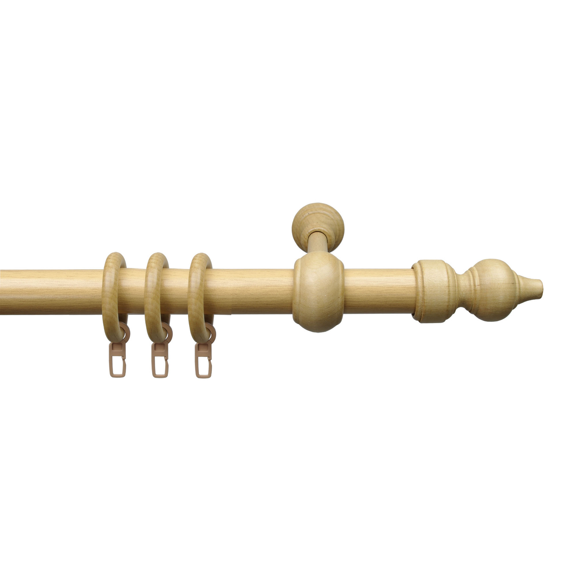 Gardinenstange Thüringen Ø28mm Stilgarnitur bei leitermann.de günstig kaufen Gardinenstange Thüringen Ø28mm Stilgarnitur