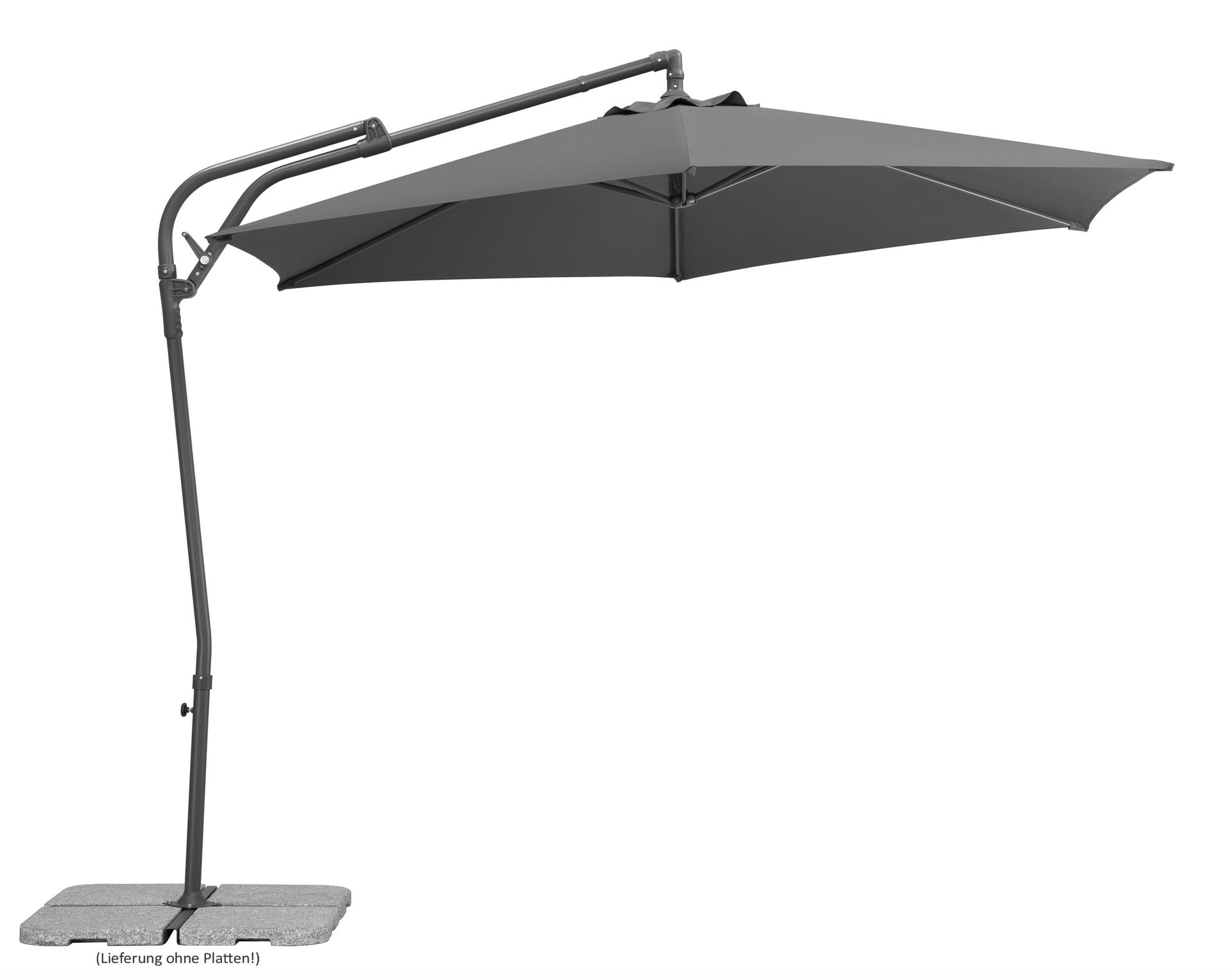 Ampelschirm Genua Ø 300/6cm, sechseckig