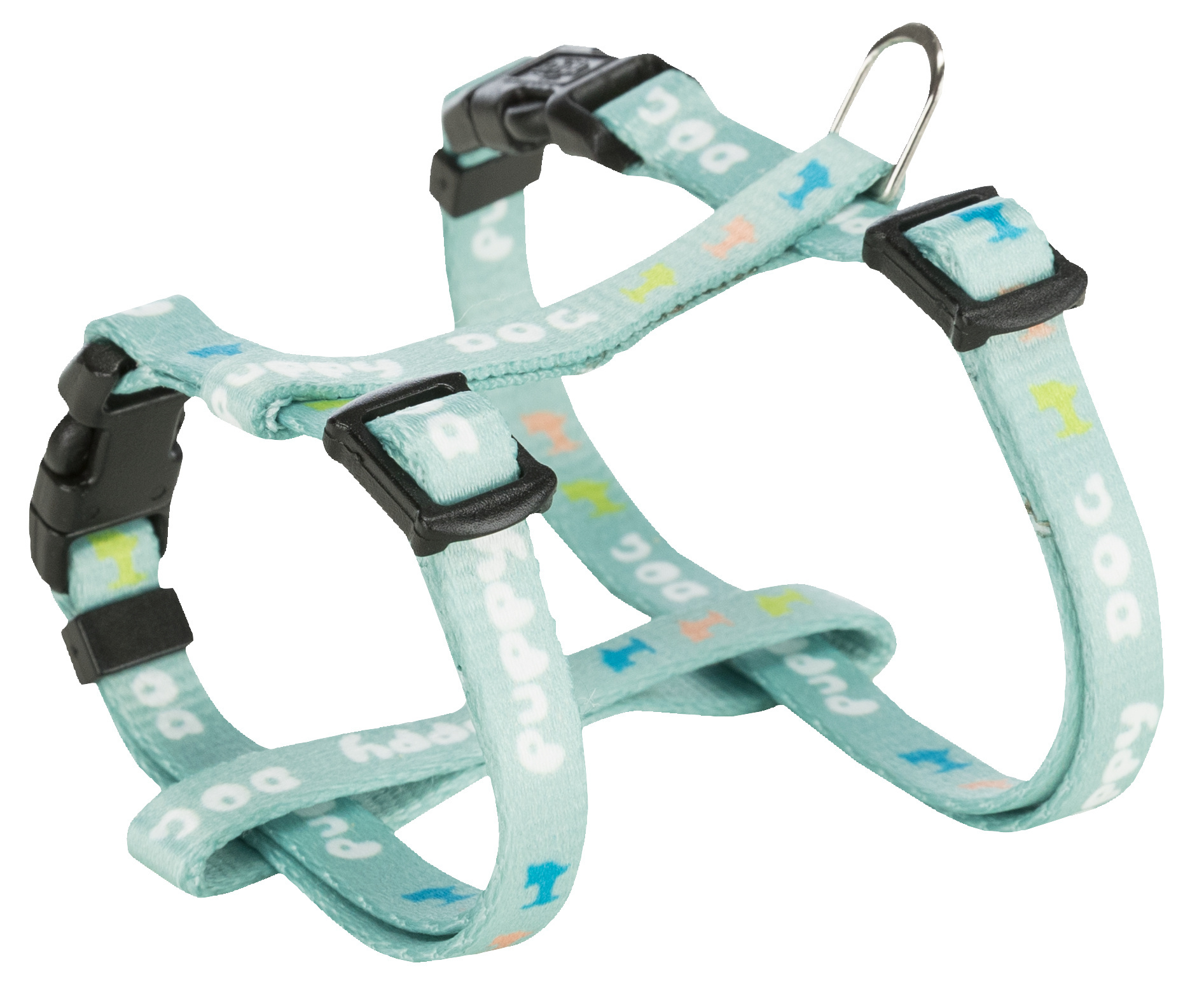 Junior Welpen-H-Geschirr mit Leine