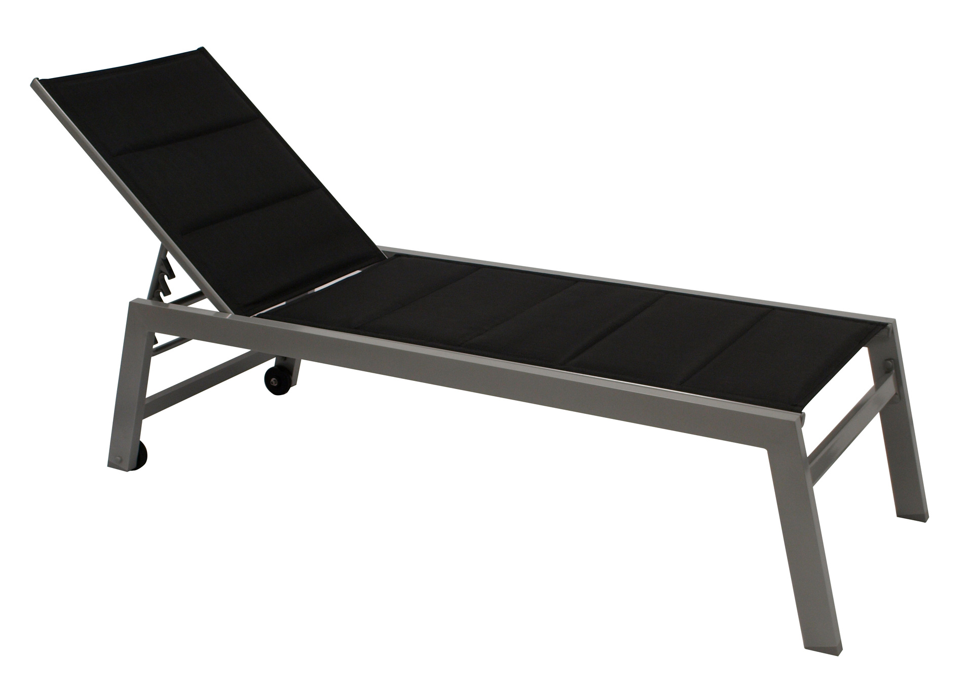 Gartenliege mit extra hoher Liegefläche