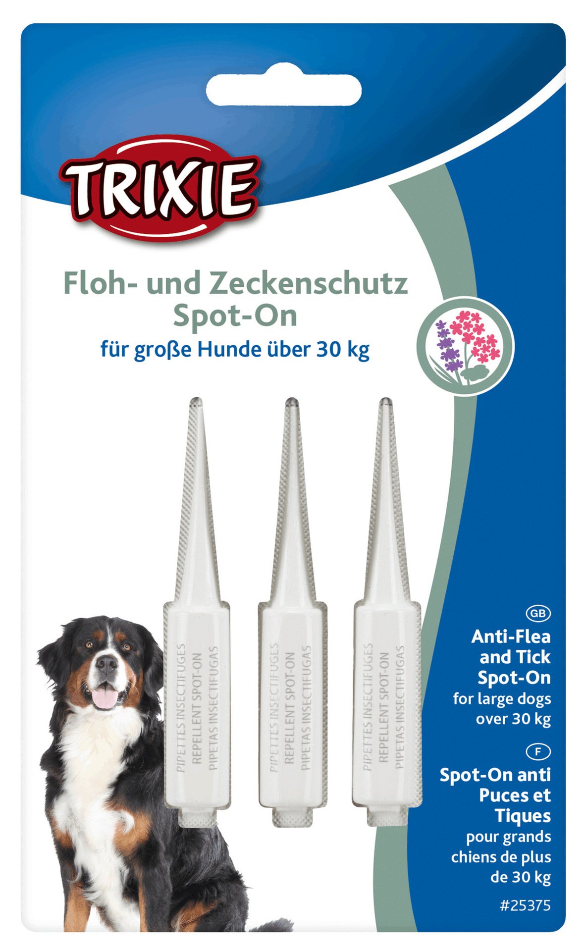 Floh- und Zeckenschutz Spot-On große Hunde 3 × 5 ml