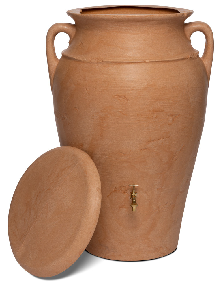 ARVES Regentonne Amphore "Helena" 300L terra antik bei leitermann.de günstig kaufen ARVES Regentonne Amphore "Helena" 300L terra antik