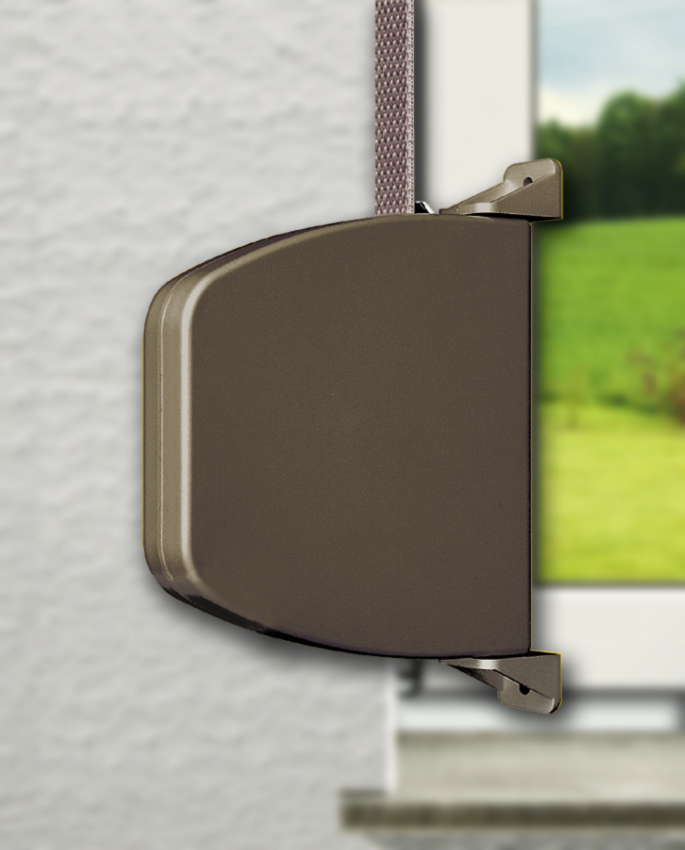 Aufschraubwickler mit Rolladengurt, schwenkbar bei leitermann.de günstig kaufen Aufschraubwickler mit Rolladengurt, schwenkbar