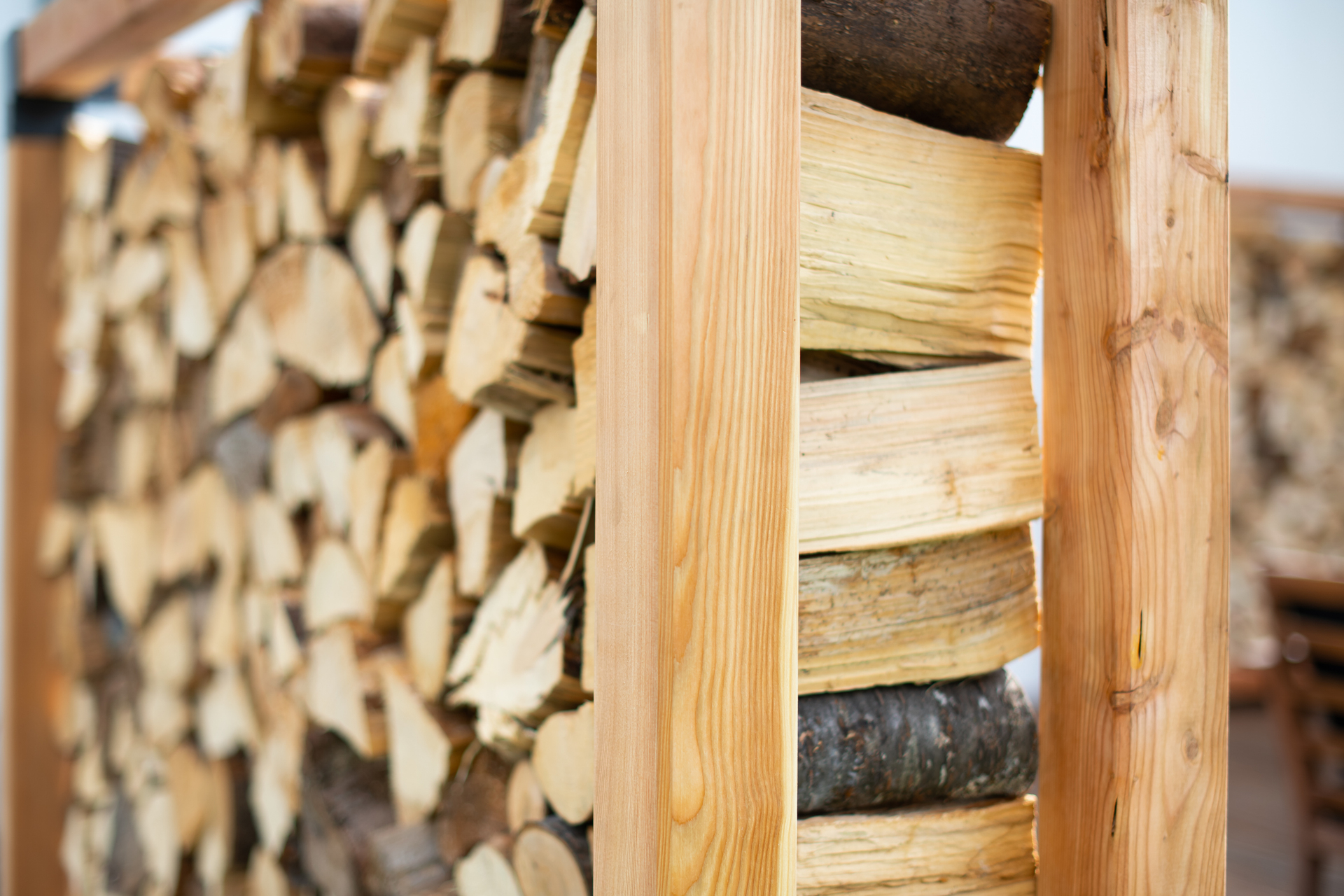 Kaminholzregal Michel bei leitermann.de günstig kaufen Kaminholzregal Michel