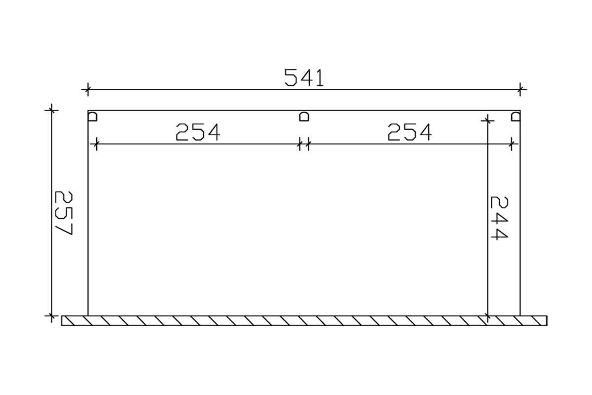 Terrassenüberdachung Monza bei leitermann.de günstig kaufen Terrassenüberdachung Monza