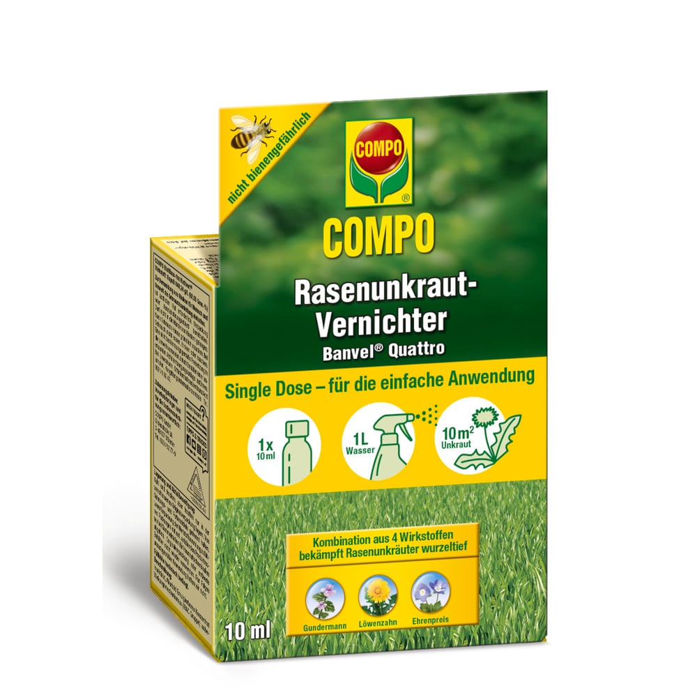 Compo GmbH Rasenunkraut-Vernichter Banvel Quattro