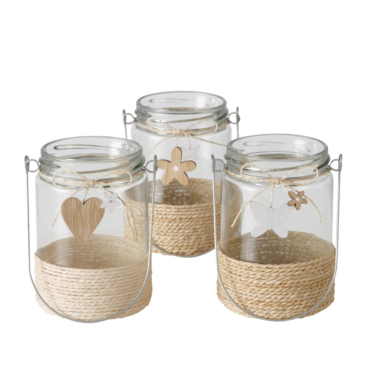 Windlicht Weavy 3-fach sortiert bei leitermann.de günstig kaufen Windlicht Weavy 3-fach sortiert