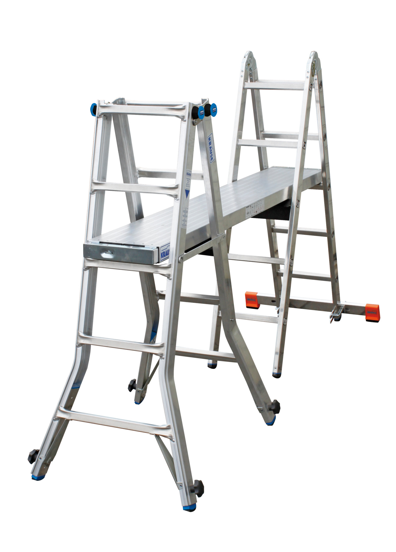 Gelenk-Teleskopleiter Stabilo mit Holmverlängerung