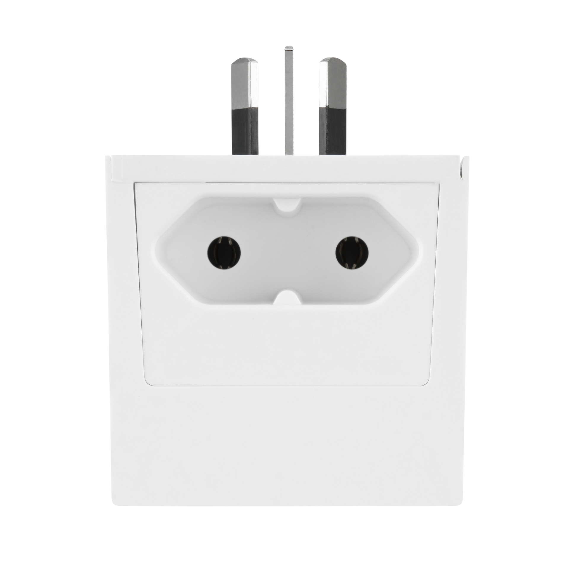 Reisestecker Traveler weiß