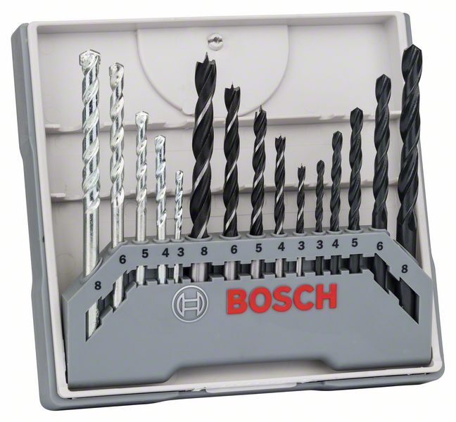 Bosch 15tlg. Gemischtes Bohrer-Set