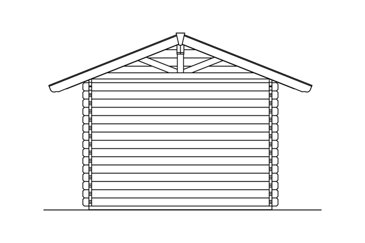 Gartenhaus Arosa natur bei leitermann.de günstig kaufen Gartenhaus Arosa natur
