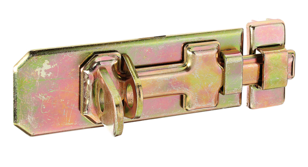 Sicherheits-Schlossriegel m.flachem Griff m.Schlaufe