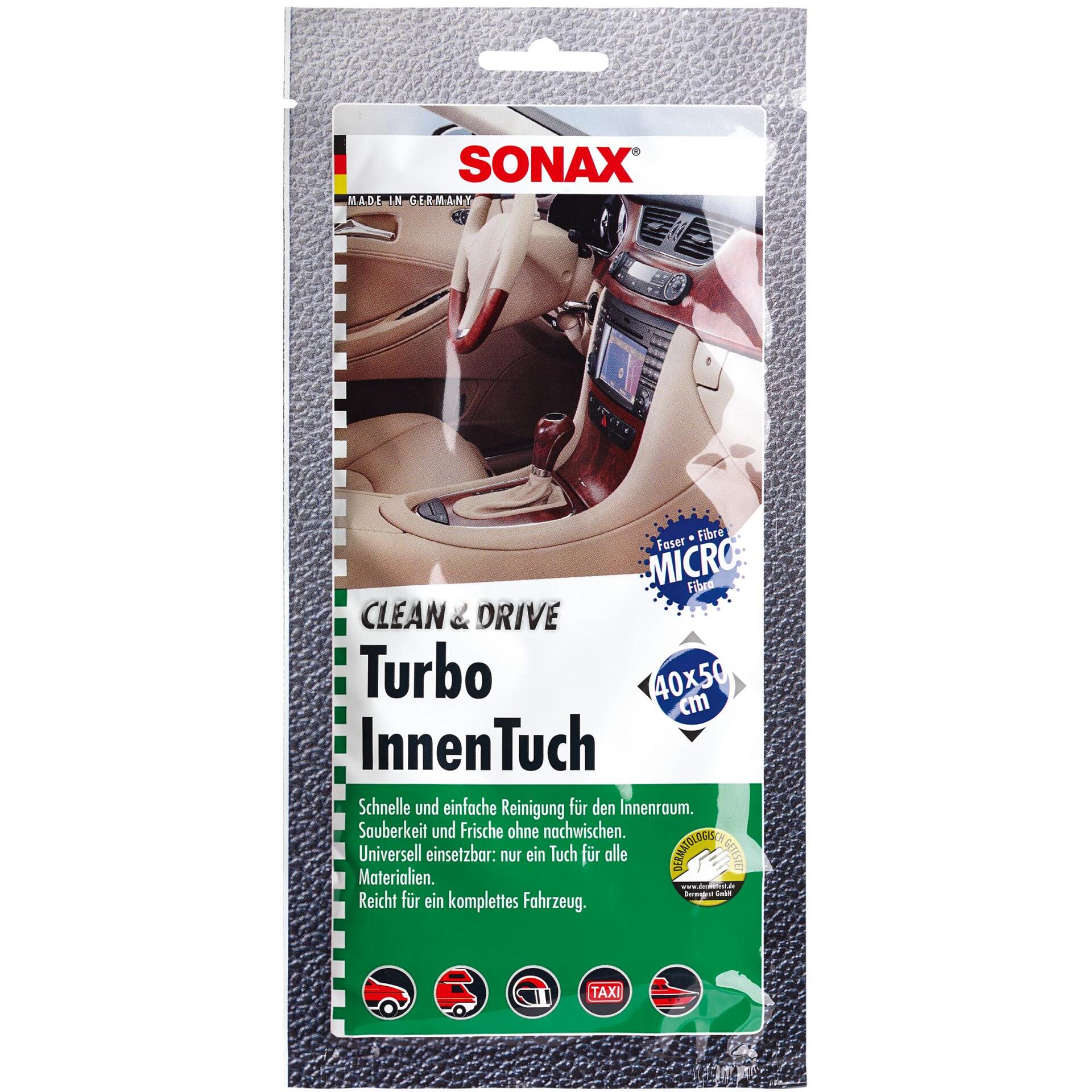SONAX Pflege-Tuch Clean and Drive innen