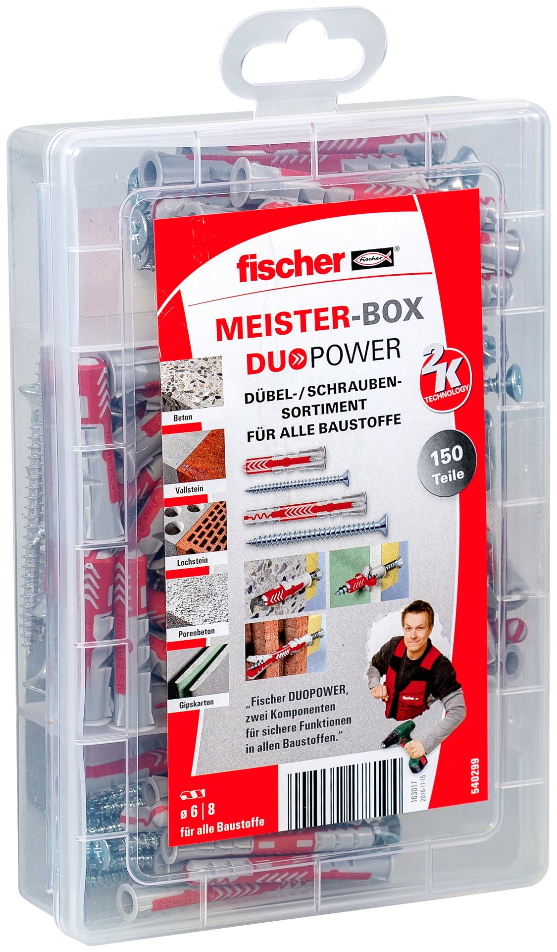 Fischer MeisterBox DuoPower Sortimentsbox