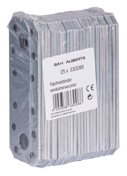 Flachverbinder verpackt à 25 St. bei leitermann.de günstig kaufen Flachverbinder verpackt à 25 St.