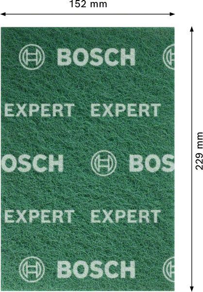 EXPERT N880 Vliespad zum Handschleifen, 152 x 229 mm, Mehrzweck. Für Handschleifen