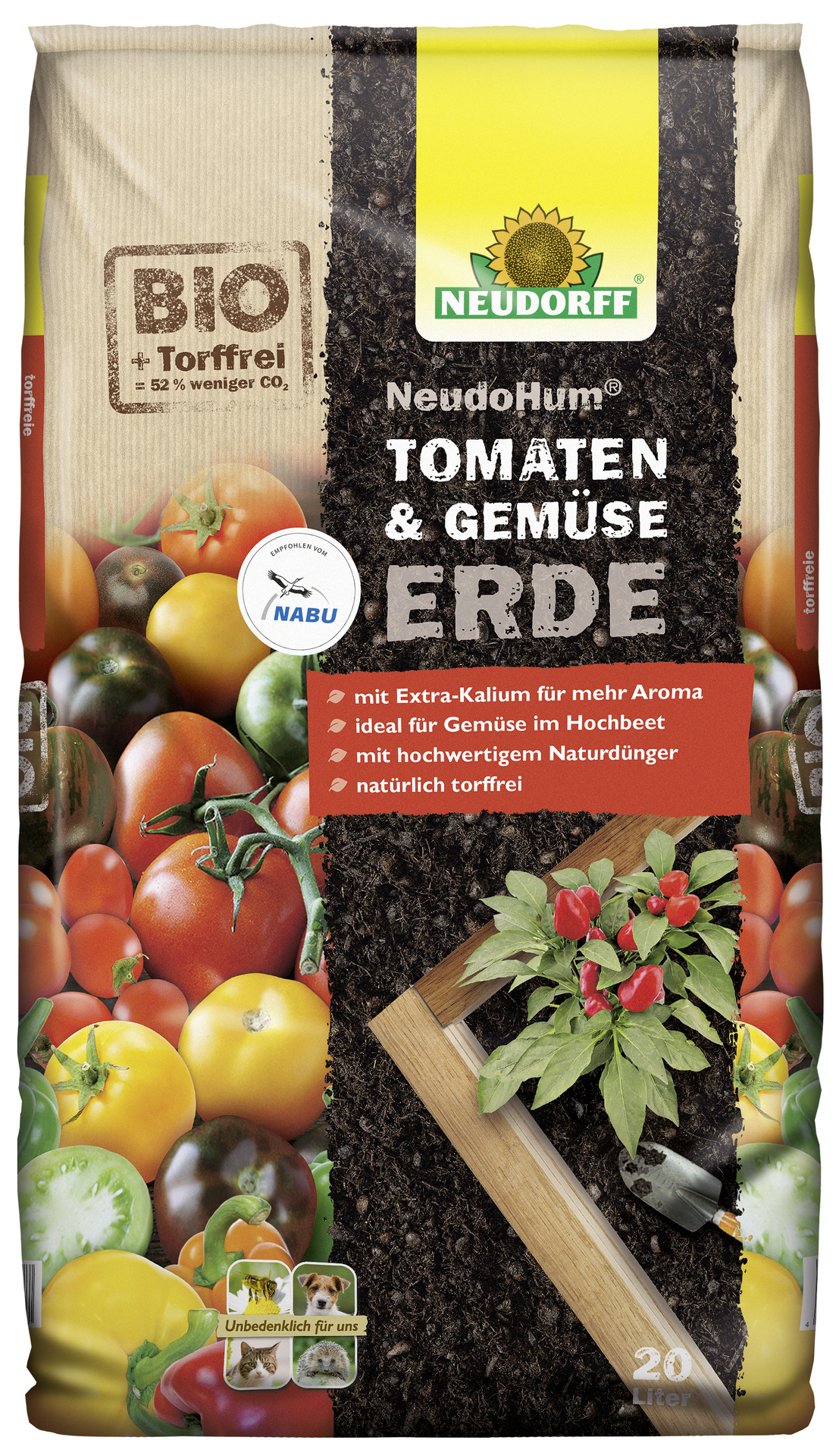 W. Neudorff GmbH KG NeudoHum Tomaten- & GemüseErde