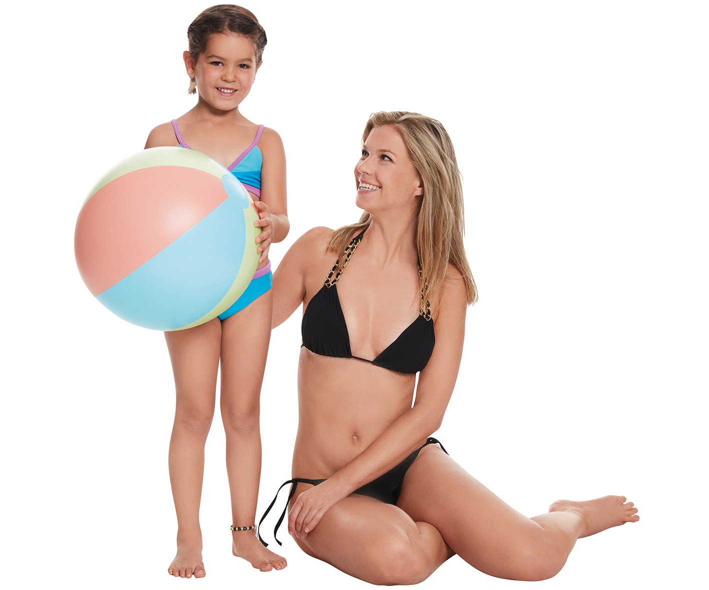 Wasserball bunt Ø33cm