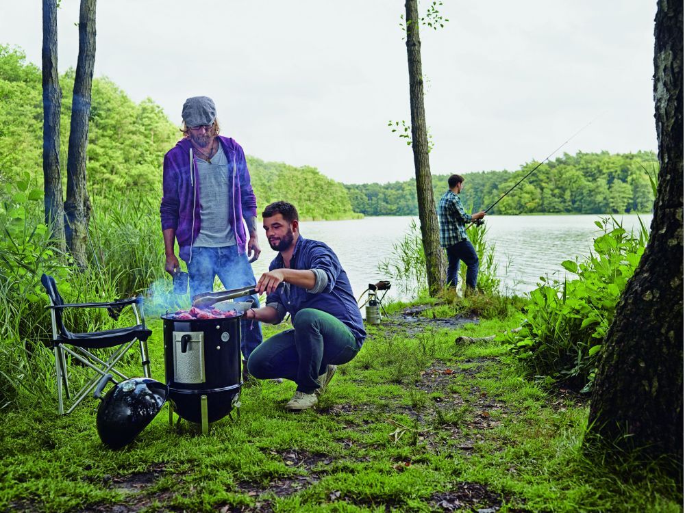 Smokey Mountain Cooker, Black bei leitermann.de günstig kaufen Smokey Mountain Cooker, Black