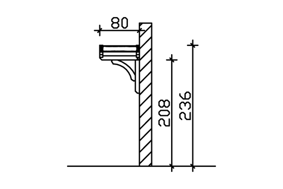 Rostock Design Vordach Runddach