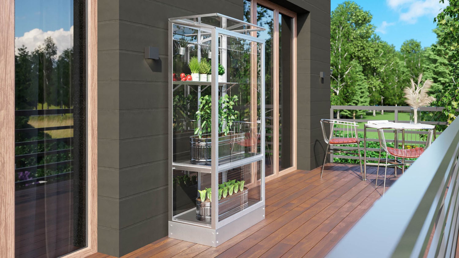 Balkongewächshaus Stad 350