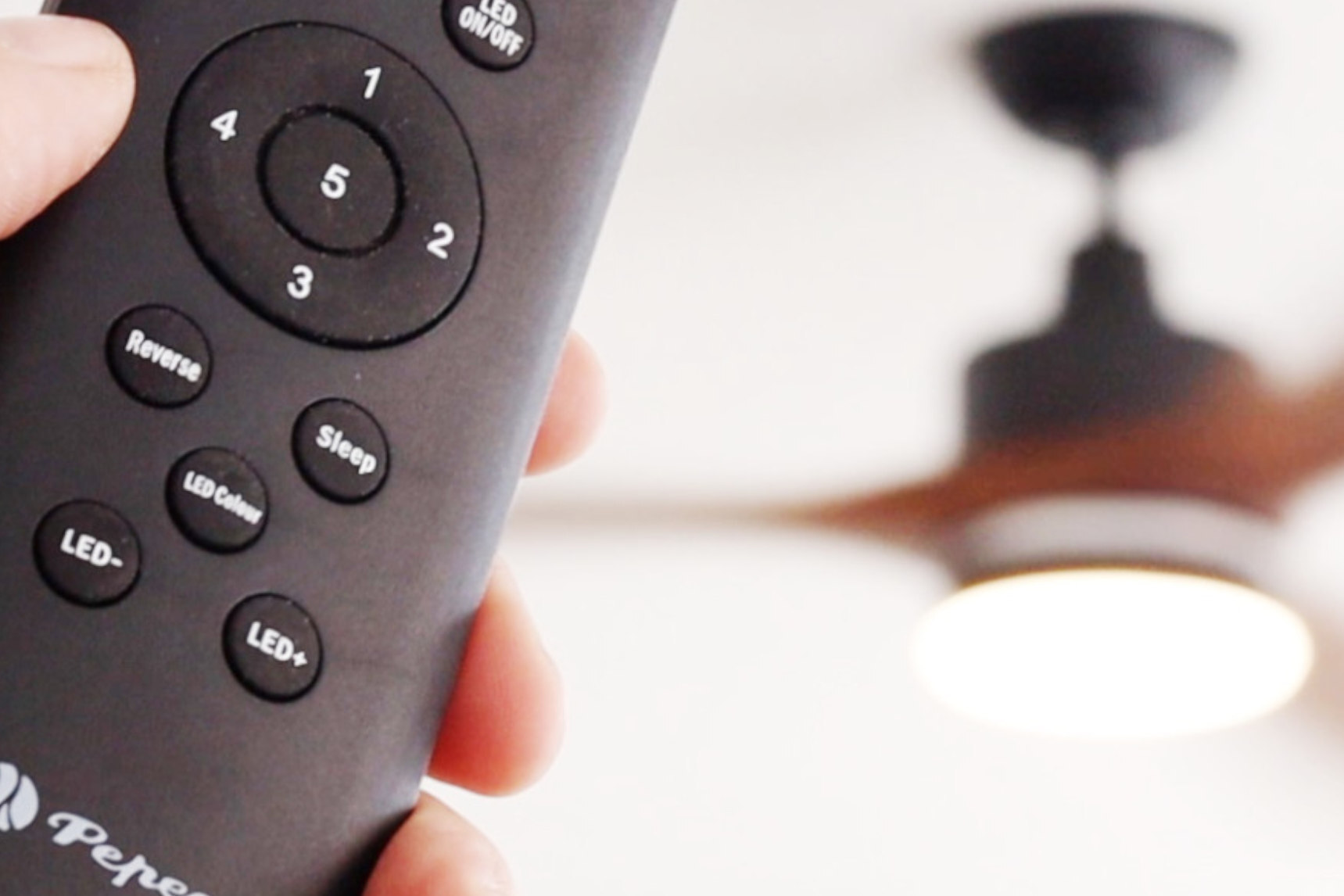 Energiespar Deckenventilator Notos, Ø132cm mit LED bei leitermann.de günstig kaufen Energiespar Deckenventilator Notos, Ø132cm mit LED