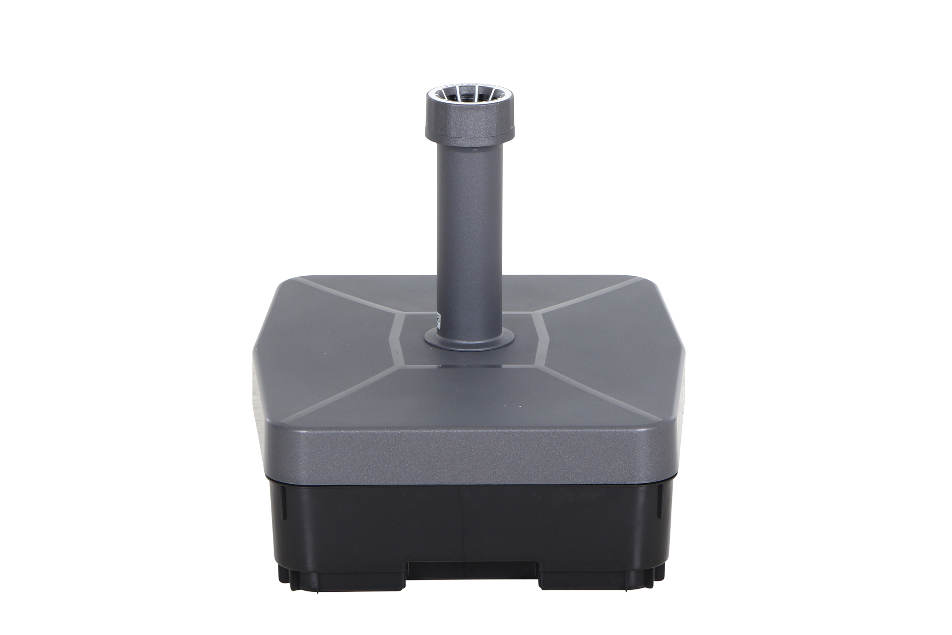 Schirmständer 45kg füllbar anthrazit