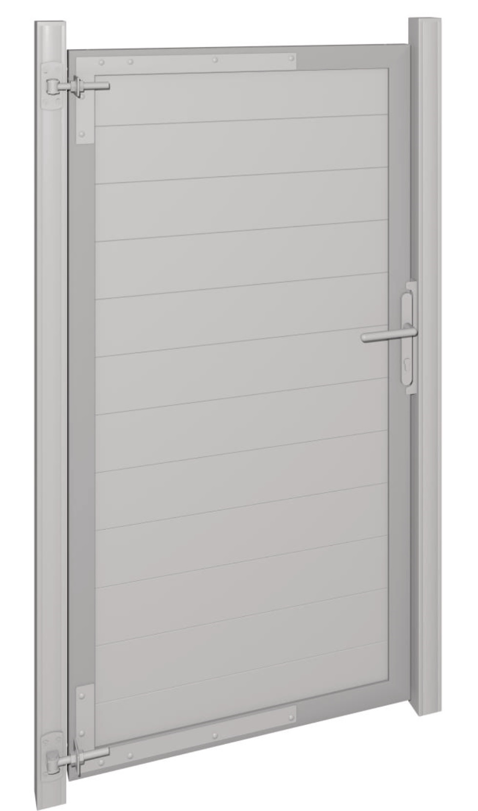 Aluminium Torrahmen für Steckzaunserien bei leitermann.de günstig kaufen Aluminium Torrahmen für Steckzaunserien