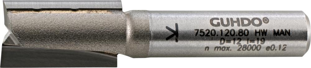 HW-Nutfräser 104/8 D6 l19 L57 S8 Z2