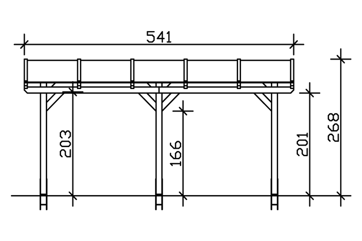 Terrassenüberdachung Siena