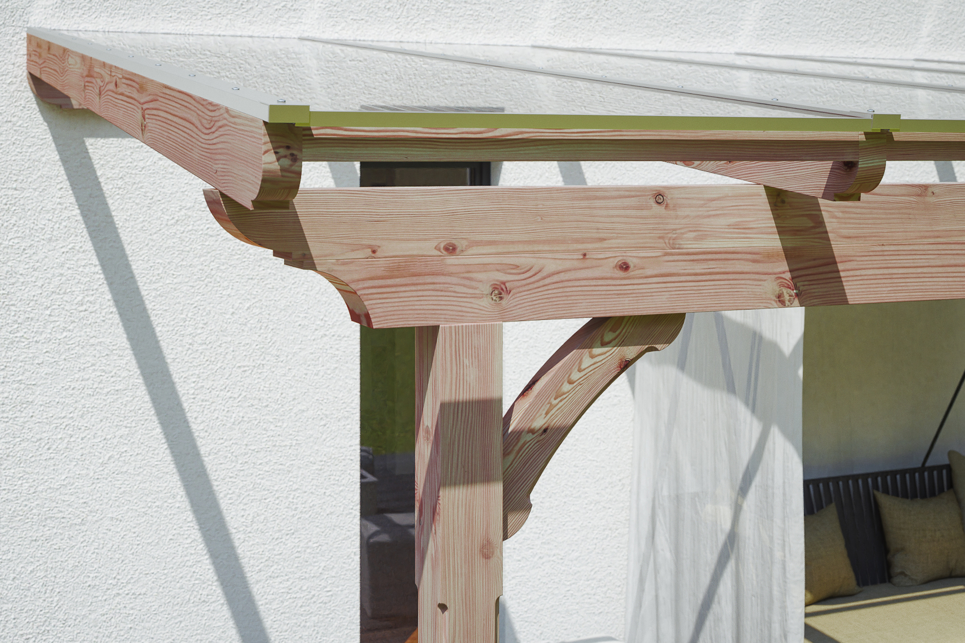 Terrassenüberdachung Ravenna bei leitermann.de günstig kaufen Terrassenüberdachung Ravenna