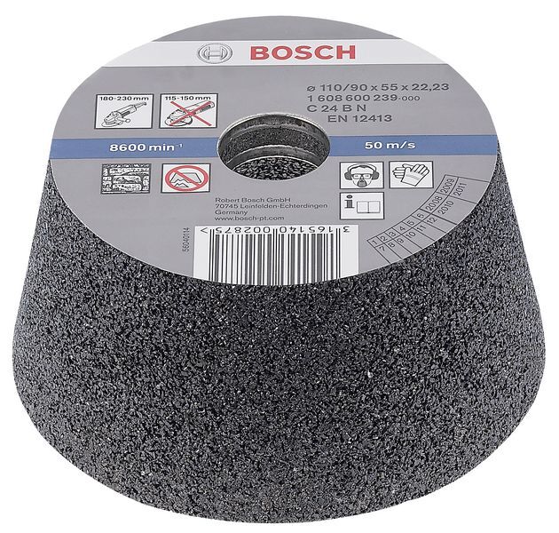 Bosch Schleiftopf 110mm K24 für Stein