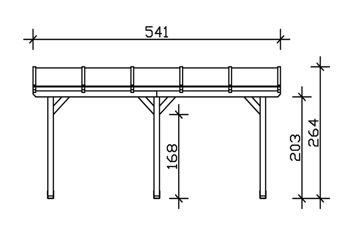 Terrassenüberdachung Andria
