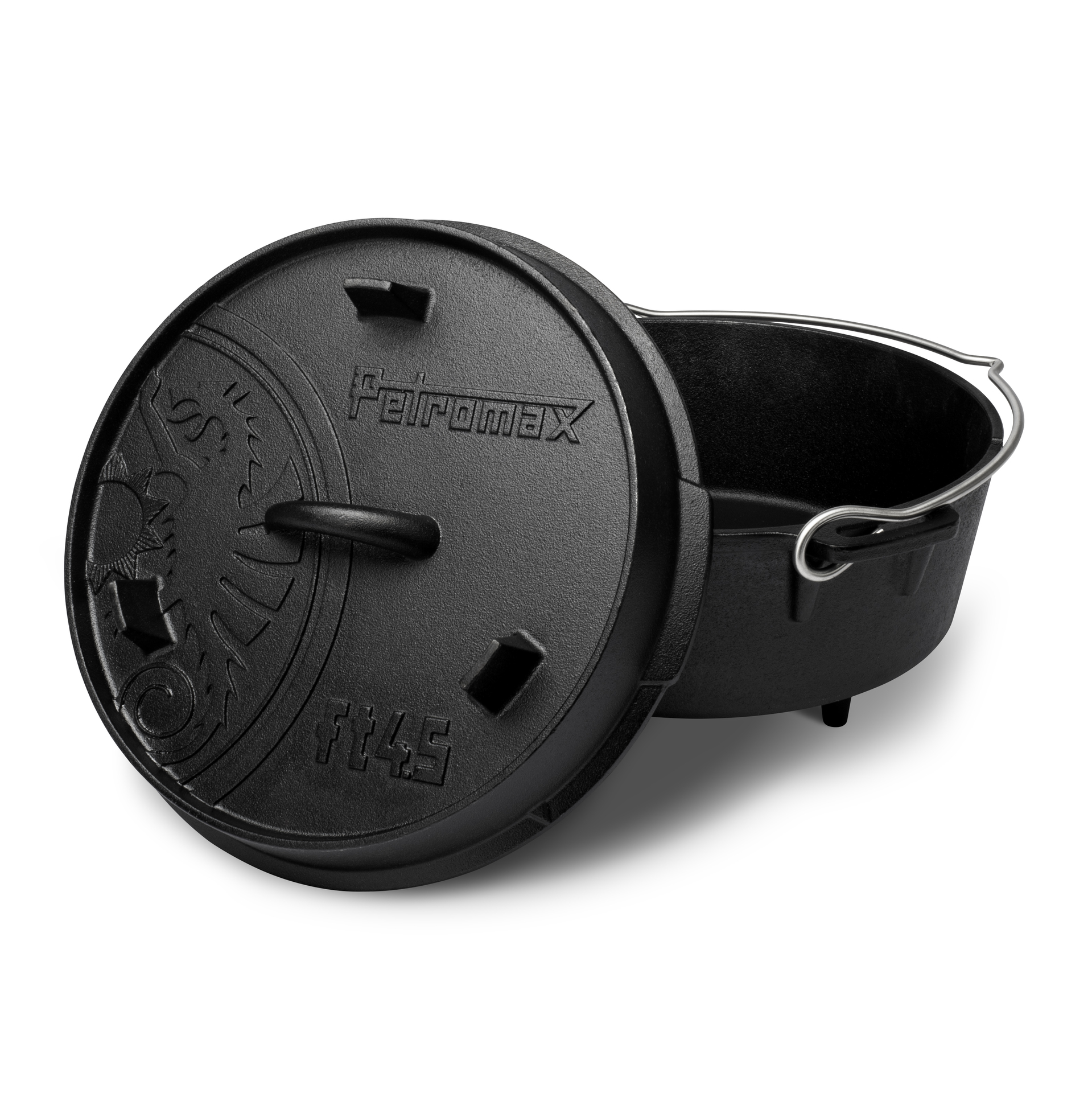 Feuertopf Dutch Oven mit Füßen ft4.5