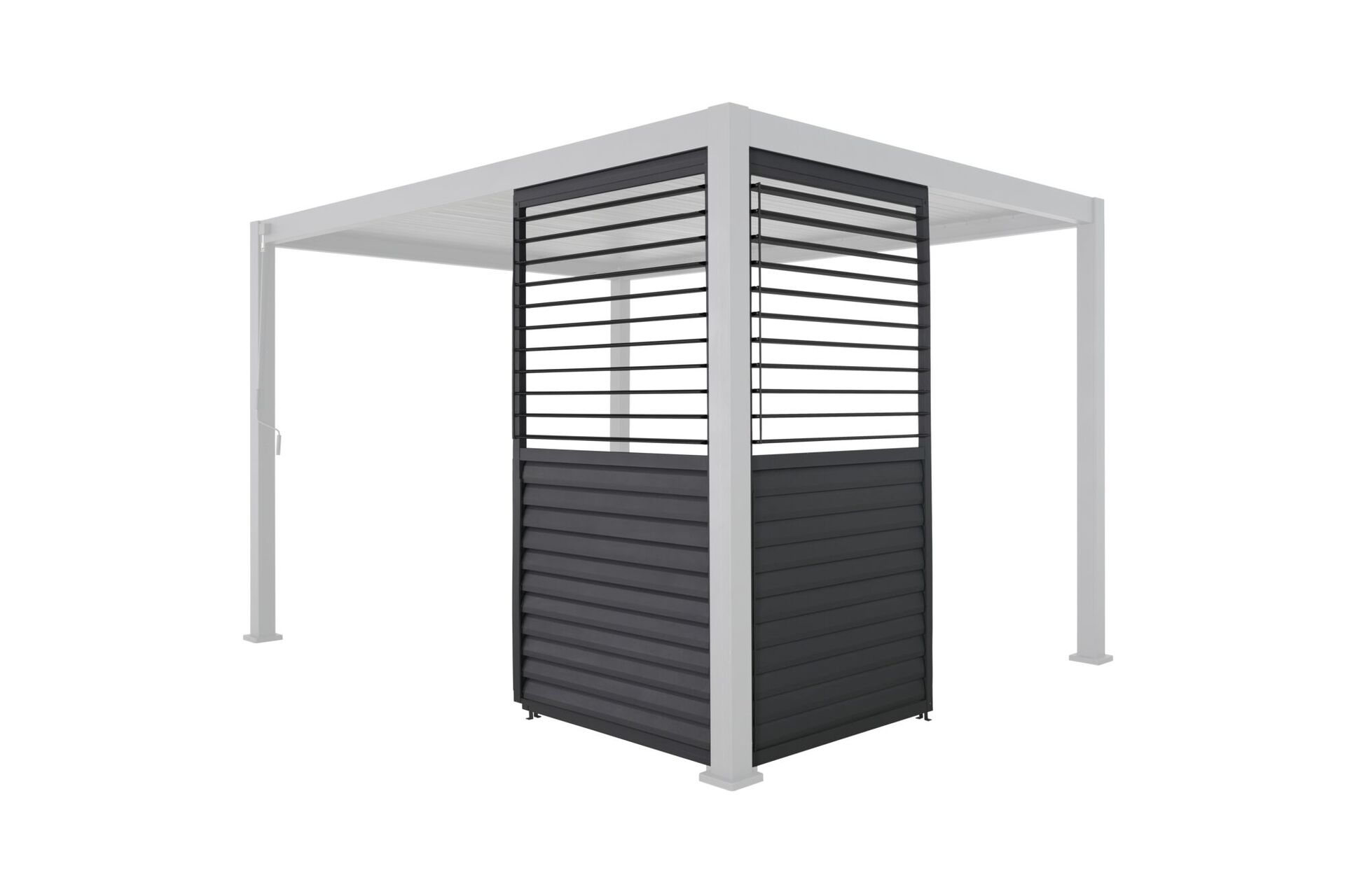 Pergola-Lamellenwand flexibel zu Classic/Deluxe 111