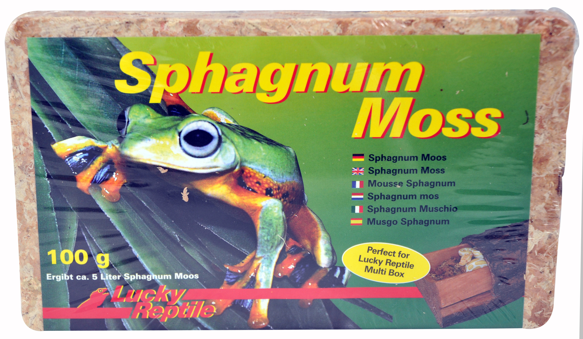 Lucky Reptile Sphagnum Moss Ziegel 100 g