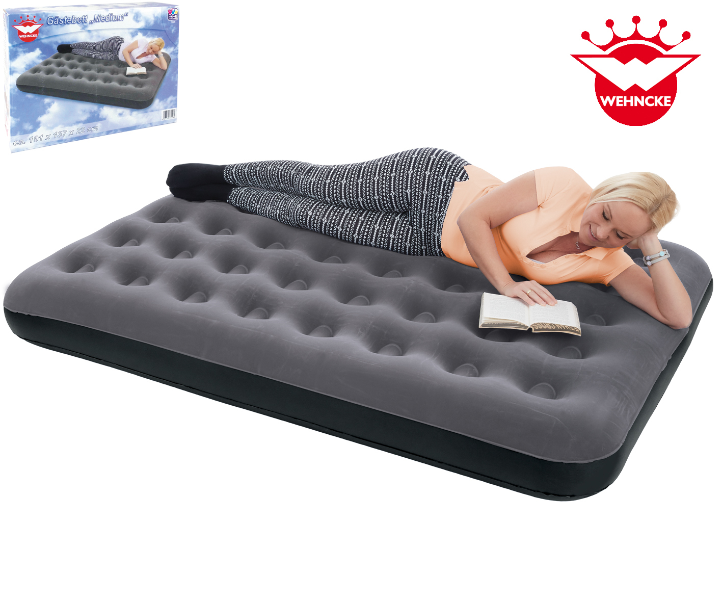 Gästebett, aufblasbar