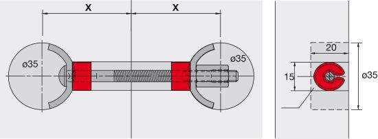 Arbeitsplattenverbinder 100 mm lang 5 Clip bei leitermann.de günstig kaufen Arbeitsplattenverbinder 100 mm lang 5 Clip