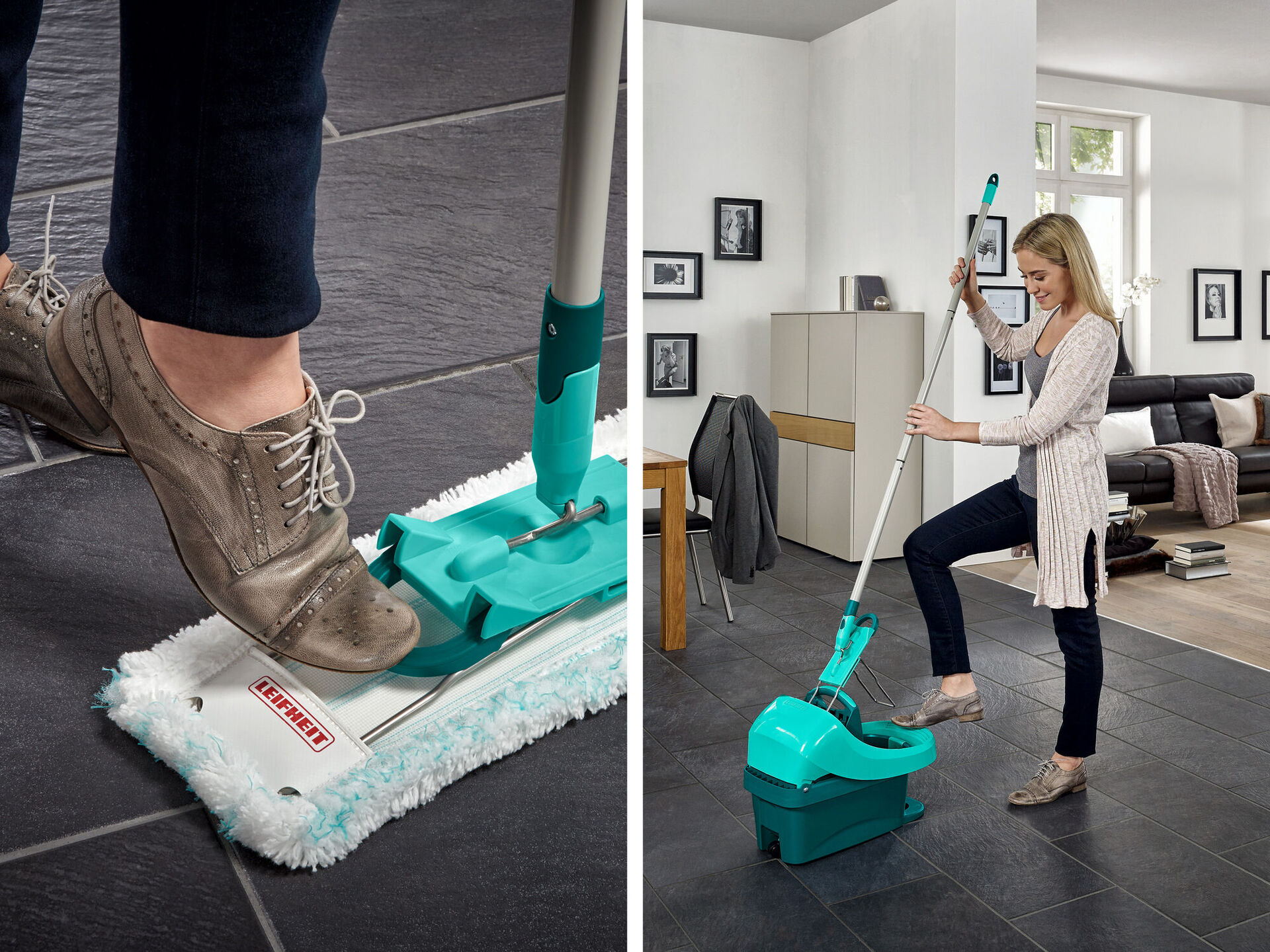 Bodenwischer Profi XL Mobile Komplettset