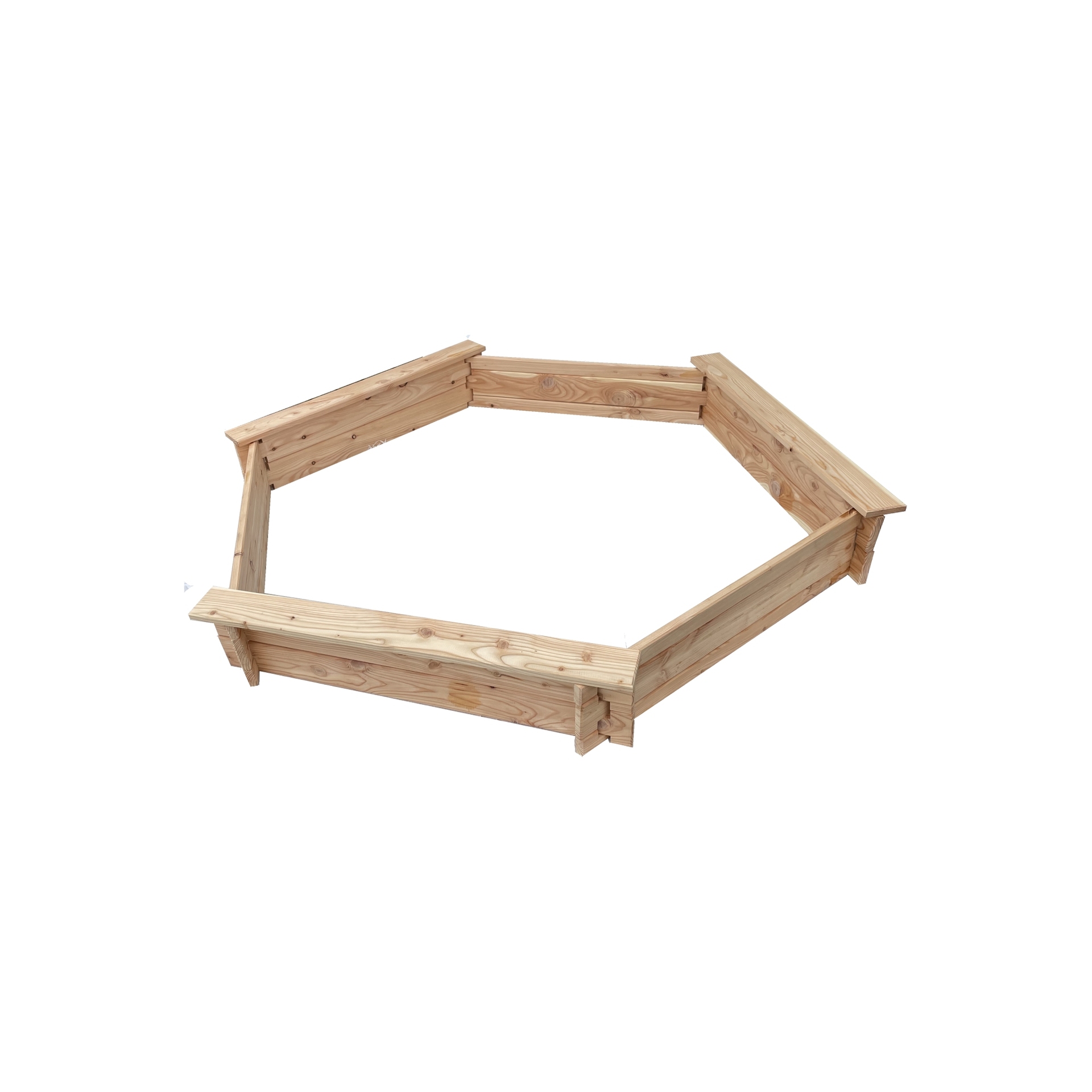 TILDA Sandkasten 6-Eck Ø 150 cm