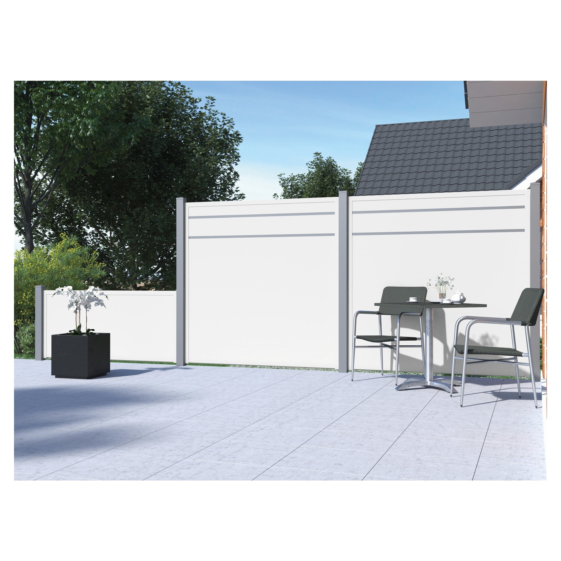 LIGHTLINE Steckzaunsystem Nut- und Federprofil bei leitermann.de günstig kaufen LIGHTLINE Steckzaunsystem Nut- und Federprofil