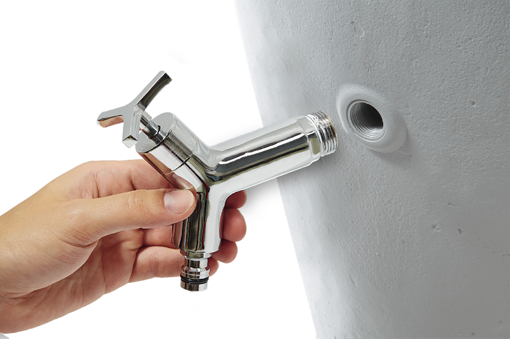 2in1 Wasserbehälter 300l zinkgrau bei leitermann.de günstig kaufen 2in1 Wasserbehälter 300l zinkgrau