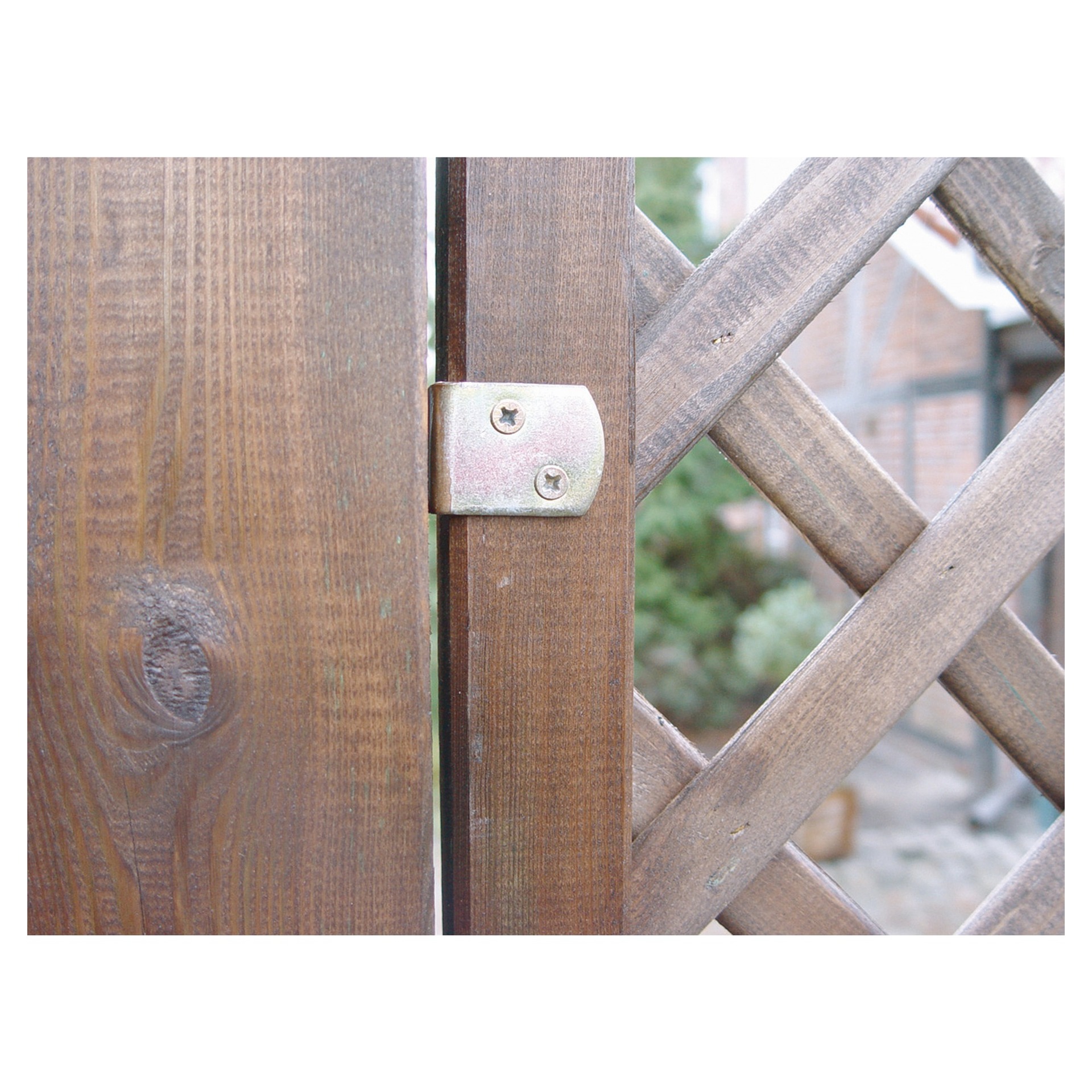 Winkelbeschlag gelb verzinkt ohne Schrauben