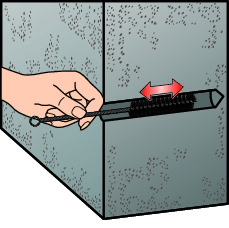 Nageldübel Nylon/Stahl