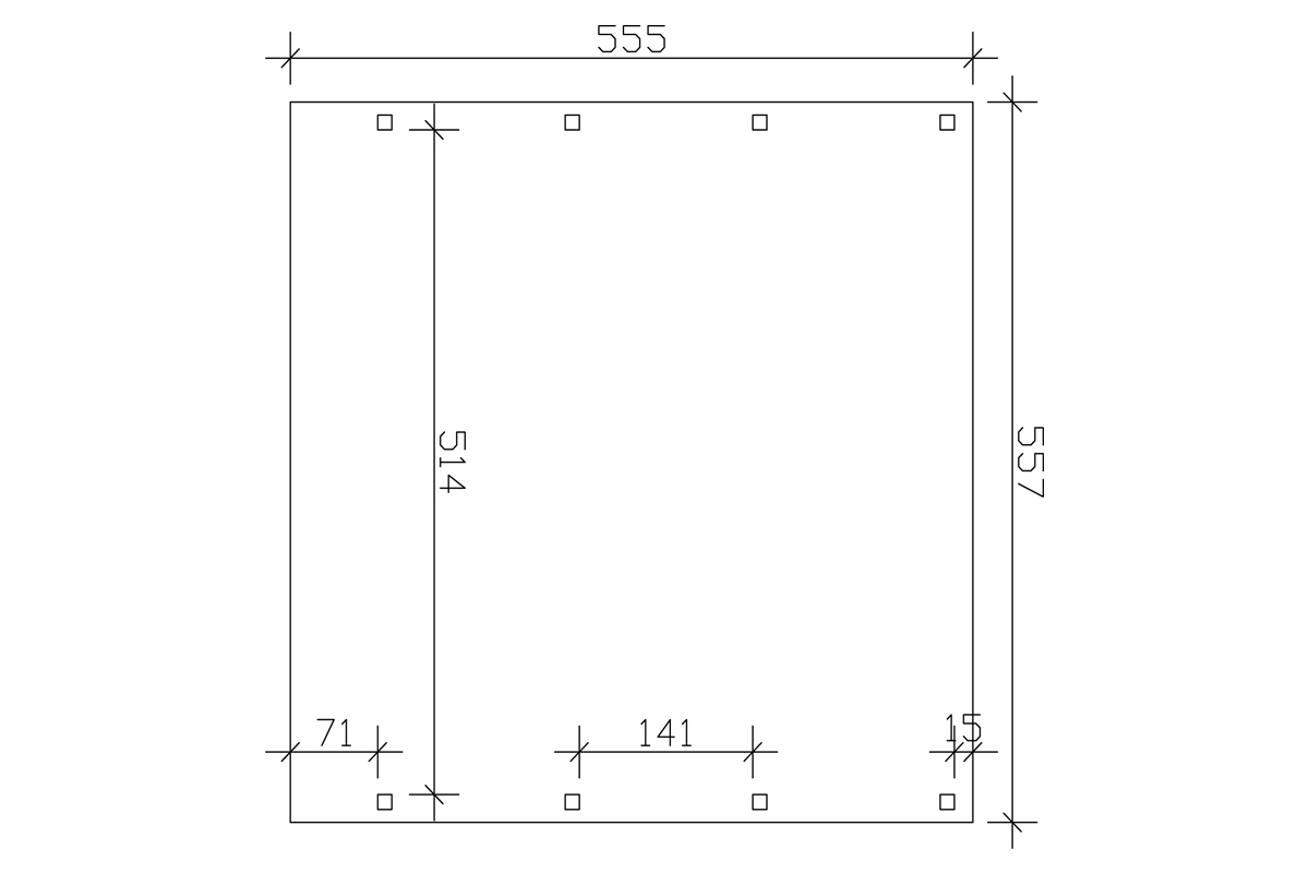 Carport Friesland bei leitermann.de günstig kaufen Carport Friesland